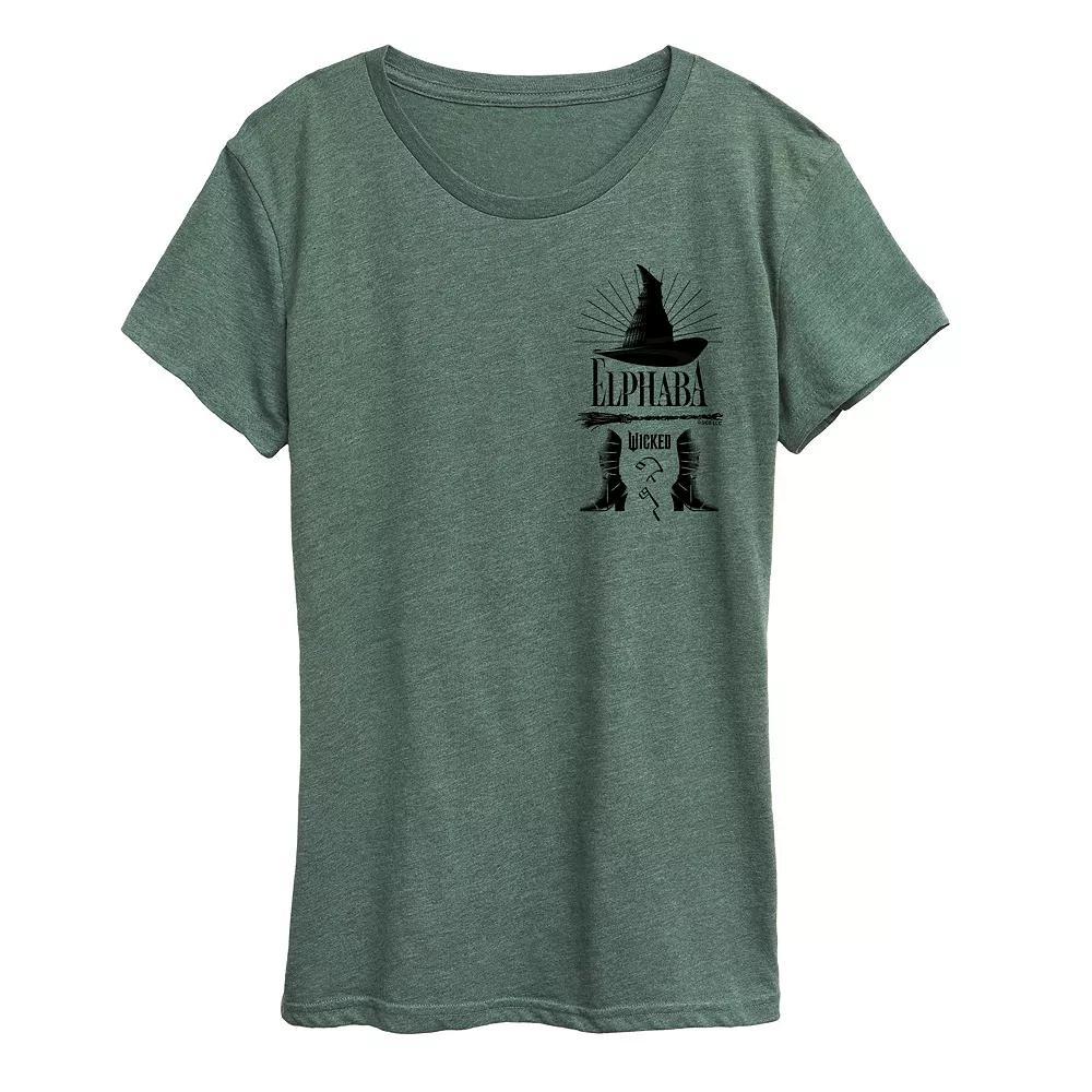 Plus Peanuts Snoopy and Woodstock Thanksgiving Scene Graphic Tee, Women's, Size: 2XL, Grey Green Product Image
