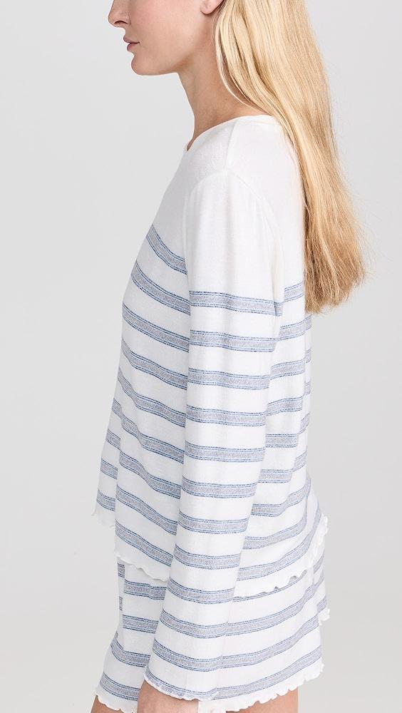 Z Supply Hometown Stripe Long Sleeve Top | Shopbop Product Image