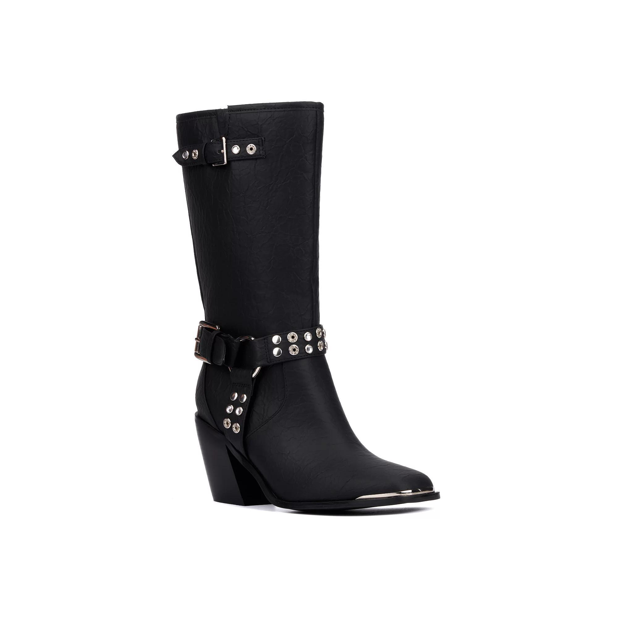 Olivia Miller Tarot Card Women's Tall Boots, Size: 7.5, Black Product Image