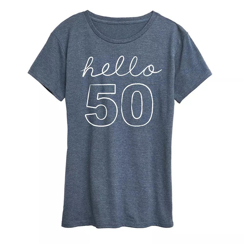 Womens Momma Needs A Cocktail Graphic Tee Grey Blue Product Image