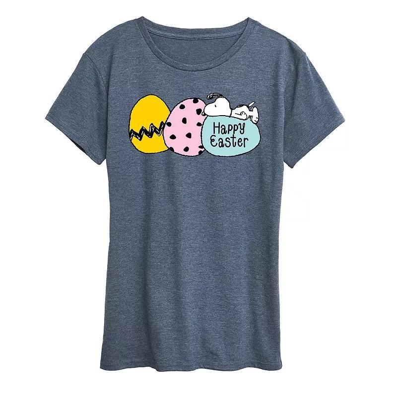 Womens Momma Needs A Cocktail Graphic Tee Grey Blue Product Image