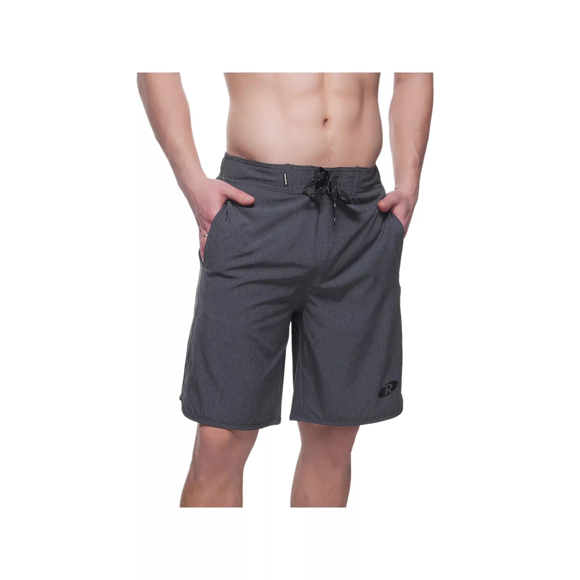 Men's Rokka&Rolla 9" Stretch Swim Trunks, Size: XL, Blue Product Image