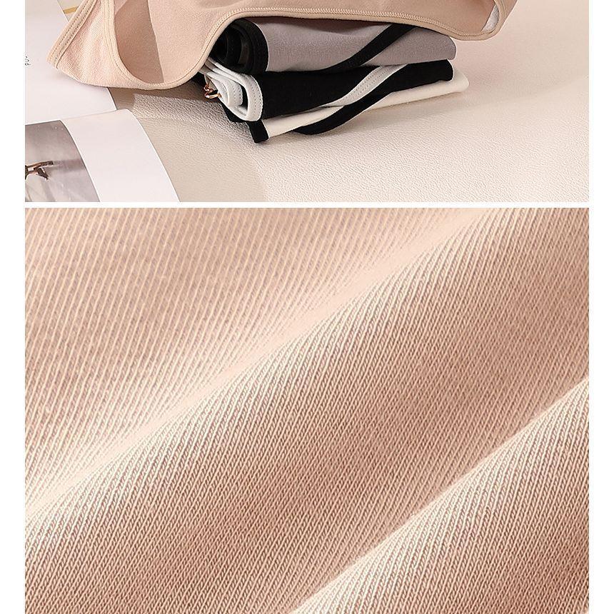 Contrast Trim Panties Product Image