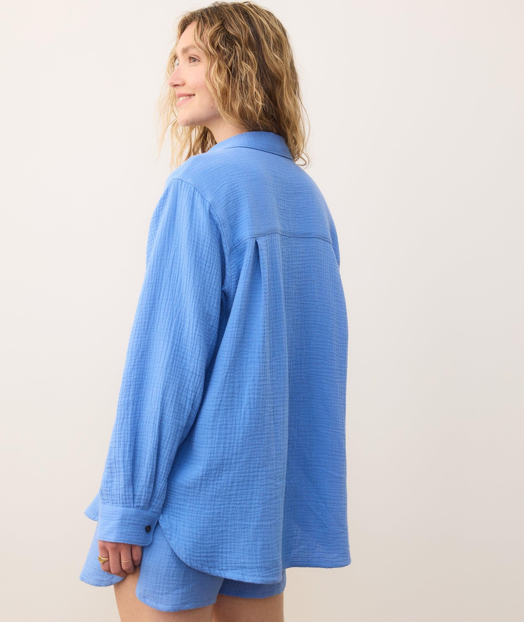 Jane Relaxed Double Cloth Shirt Product Image