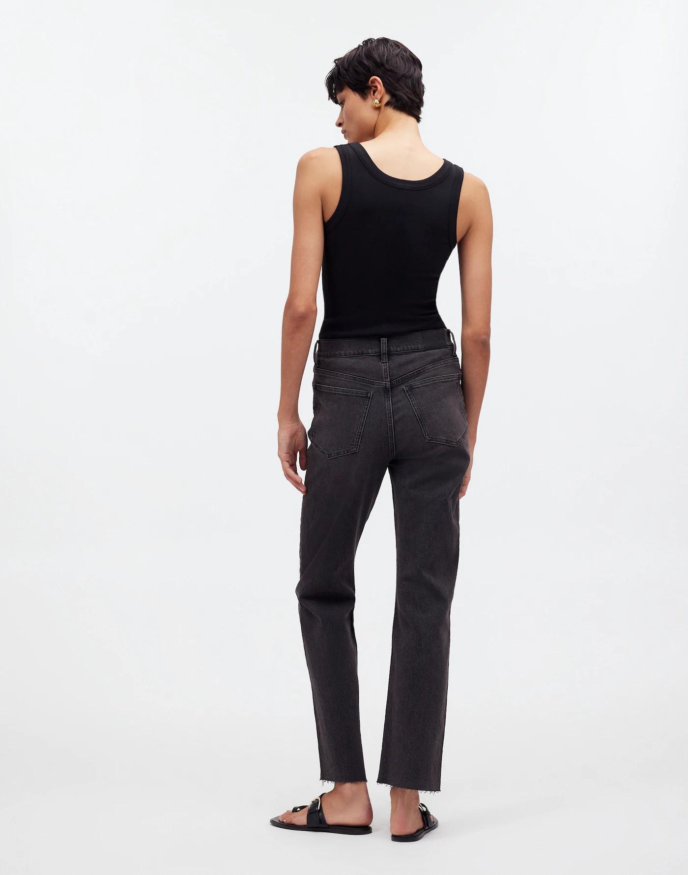 The Taller '90s Straight Crop Jean Product Image