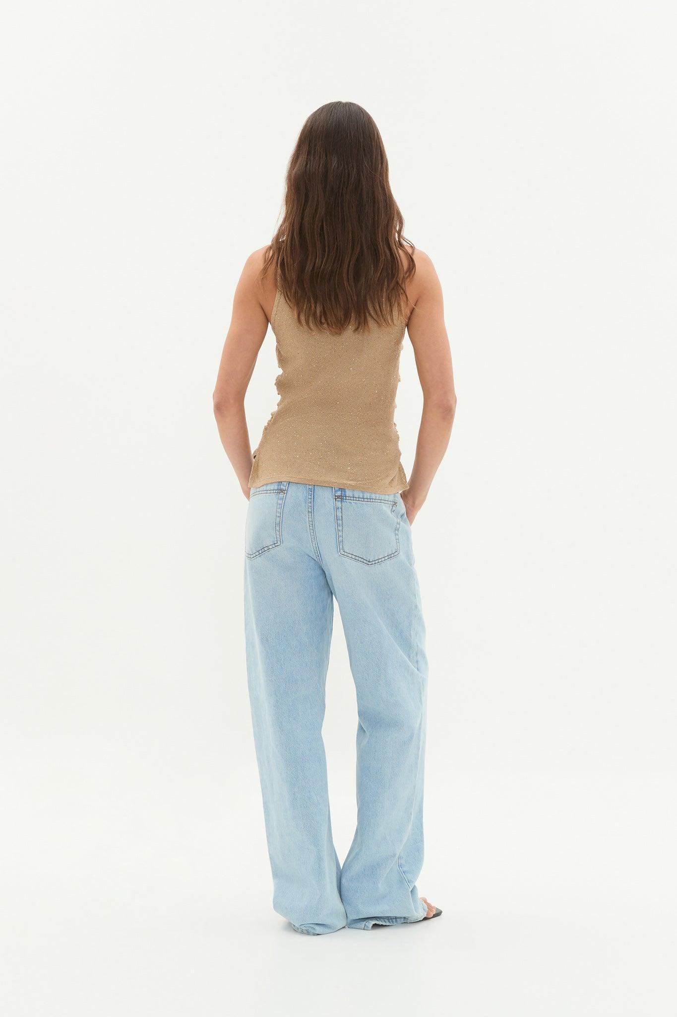 Ariel Sequin Knit Top Product Image