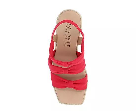 Journee Collection Womens Santorynn Platform Wedge Sandal Product Image