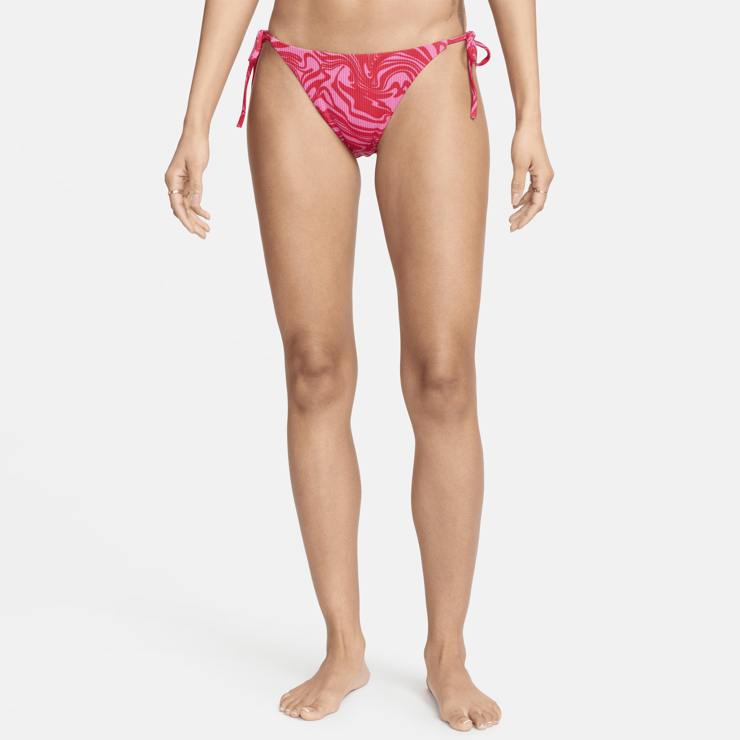 Nike Swim Swirl Women's String Bikini Bottom Product Image