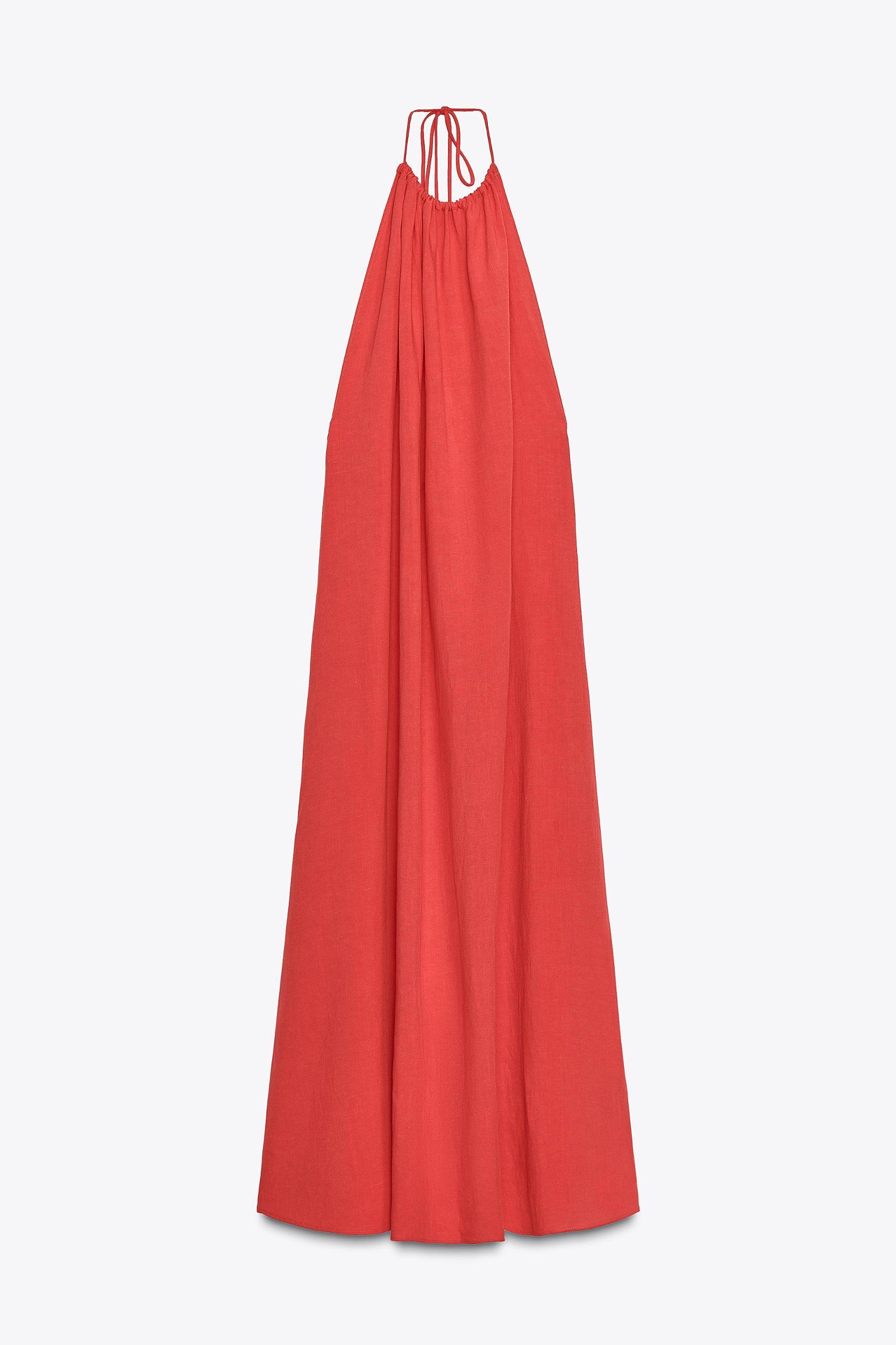 OPEN-BACK HALTER DRESS Product Image