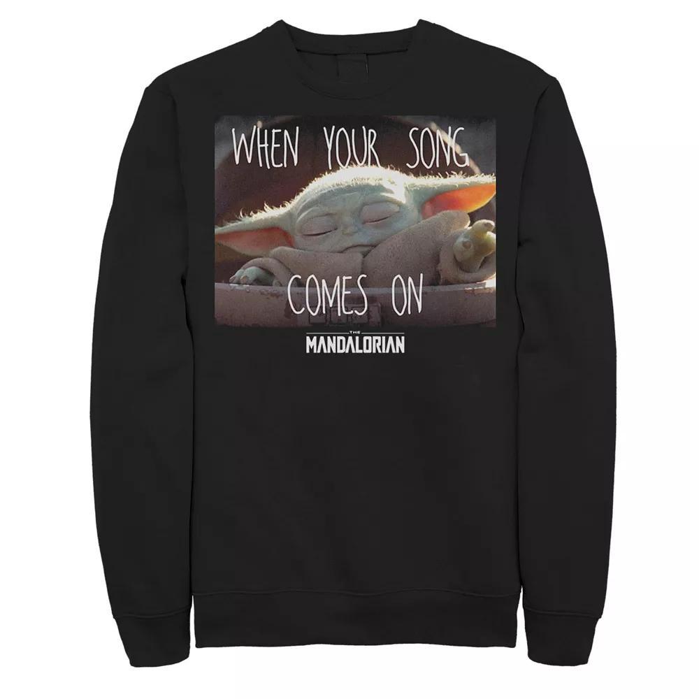 Men's Jurassic Park Retro Colors Checkered Logo Sweatshirt, Size: XXL, Black Product Image