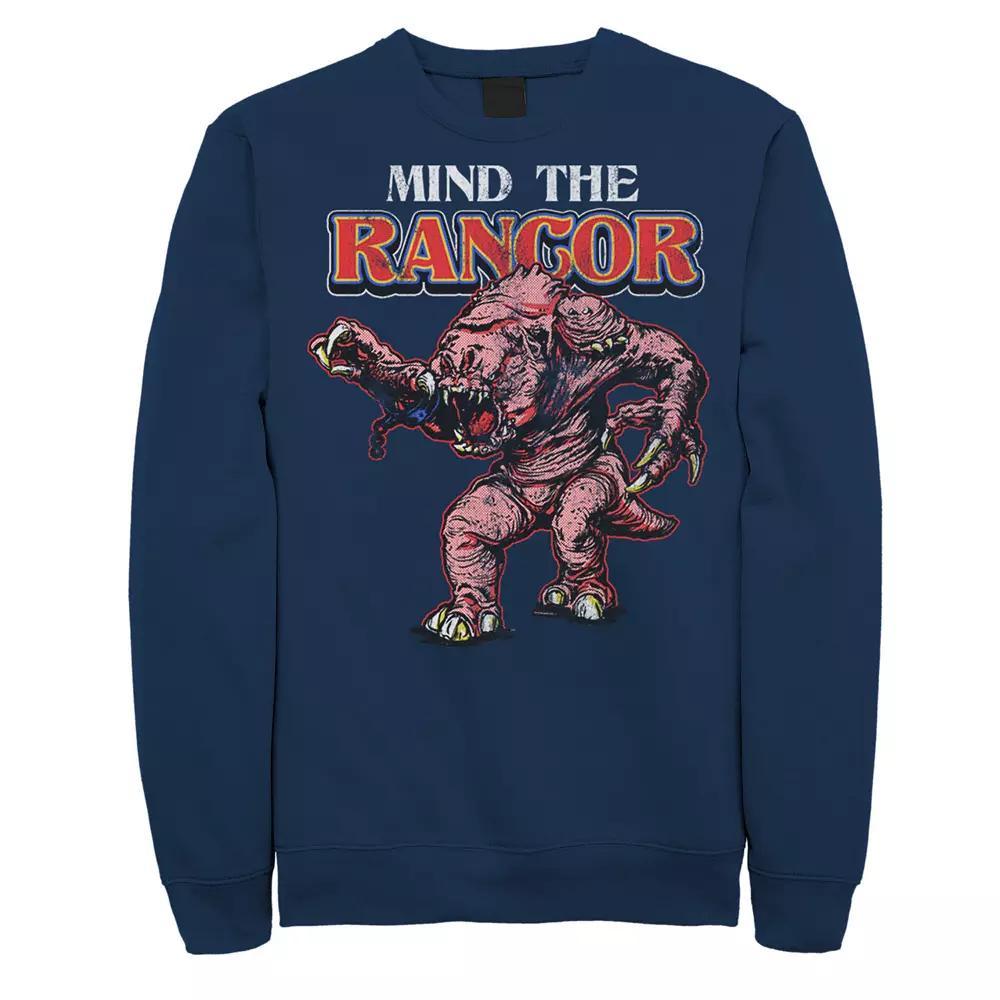 Men's Star Wars Mind The Rancor Portrait Sweatshirt, Size: Large, Blue Product Image