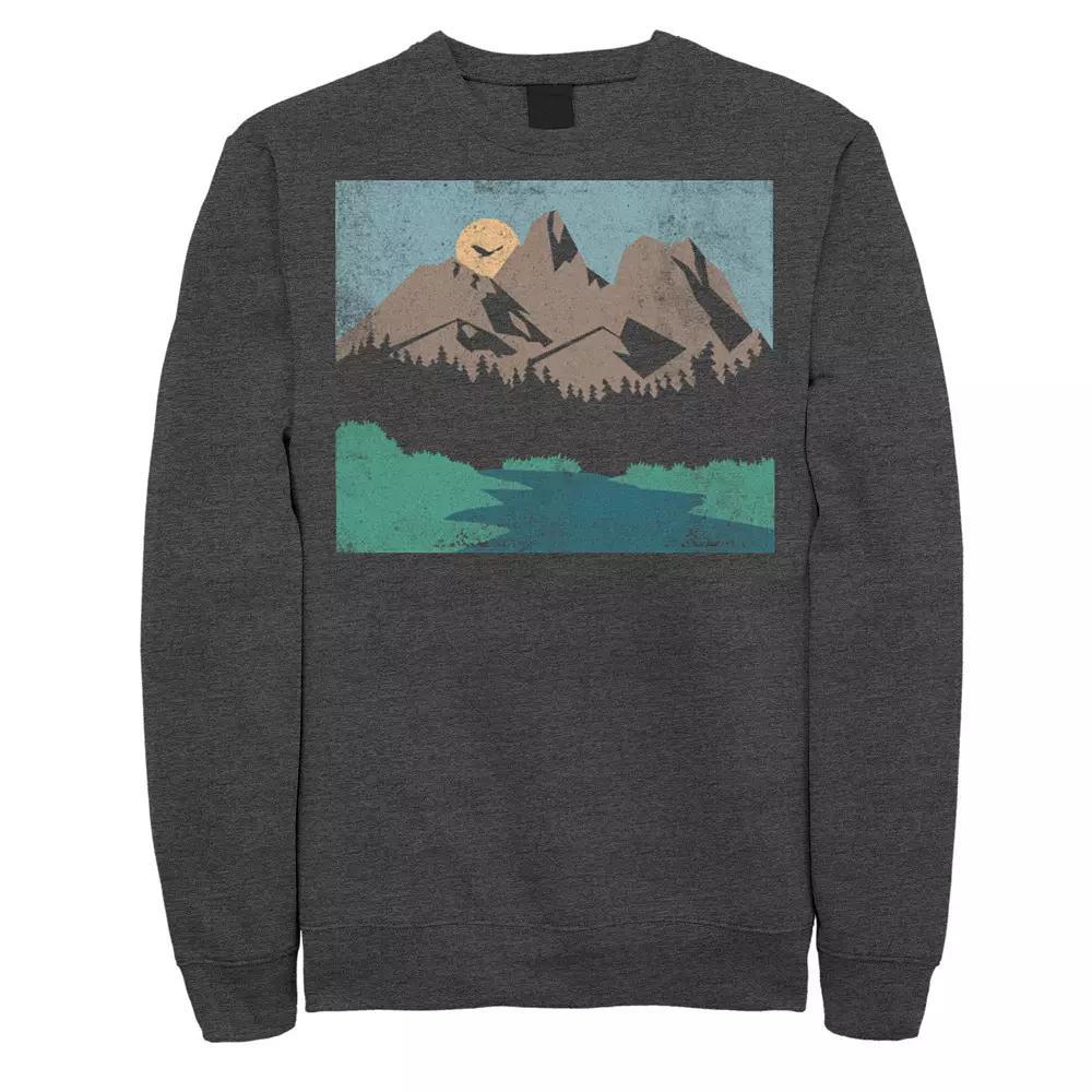Big & Tall Star Wars The Mandalorian Mando Triangle Fleece Sweatshirt, Men's, Size: 4XL, Black Product Image