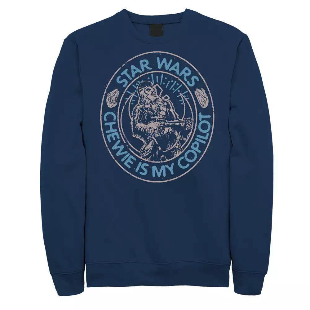 Mens Star Wars Vader Troopers Bats And Skeletons Graphic Fleece Pullover Product Image
