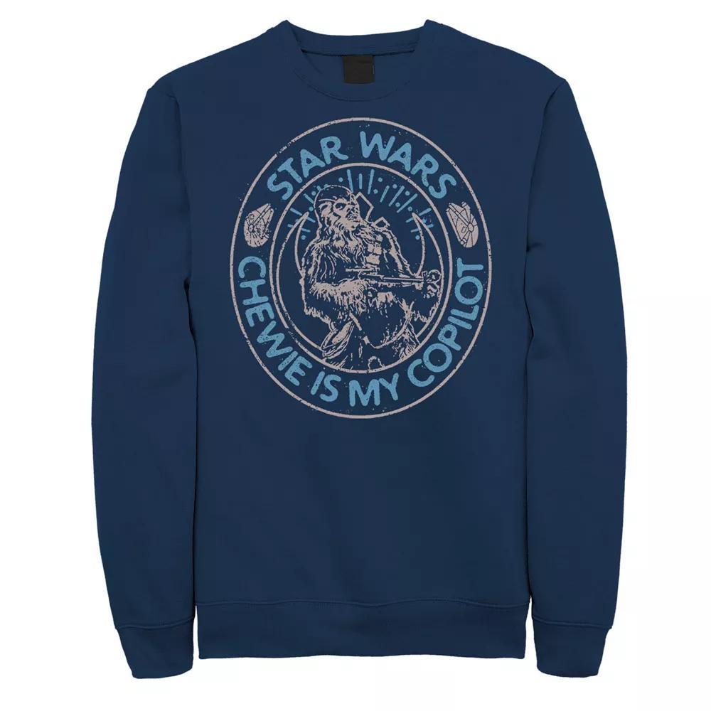 Mens Star Wars Vader Troopers Bats And Skeletons Graphic Fleece Pullover Product Image