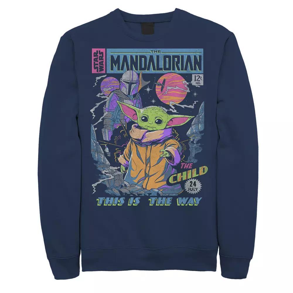 Mens Star Wars Vader Troopers Bats And Skeletons Graphic Fleece Pullover Product Image