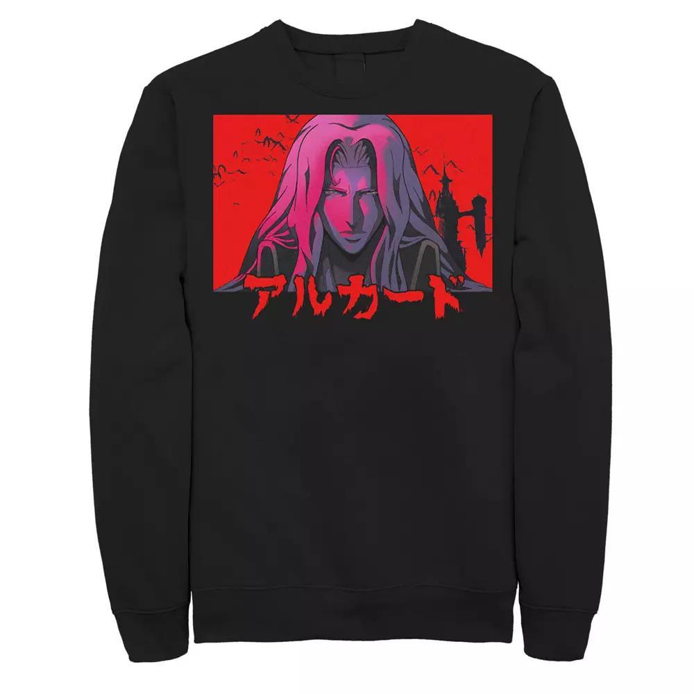 Men's Bow And Arrow Blue Ink Sketch Sweatshirt, Size: Small, Black Product Image