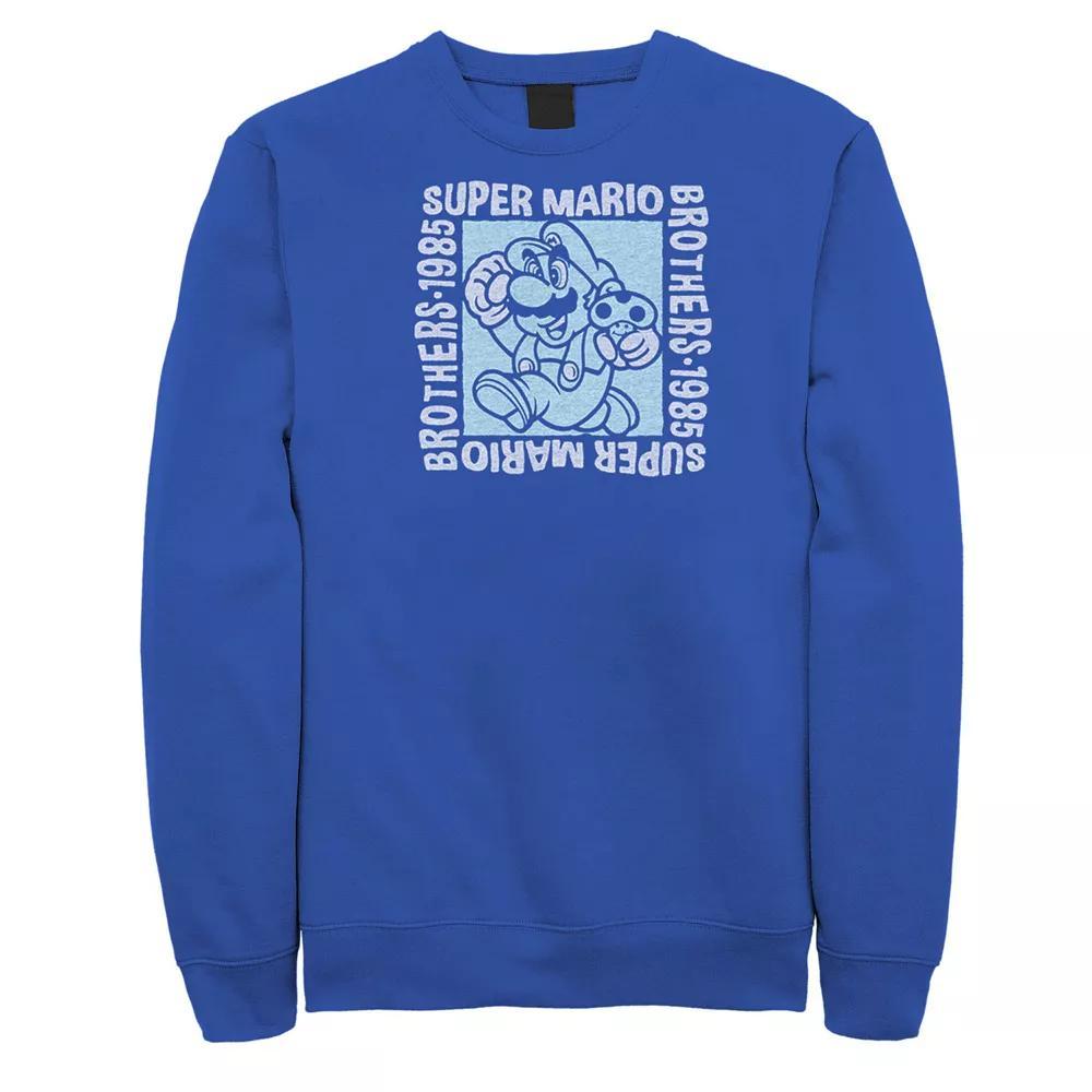 Disney / Pixars Toy Story Alien Mens Colorful Silhouette Stack Sweatshirt Blue Product Image