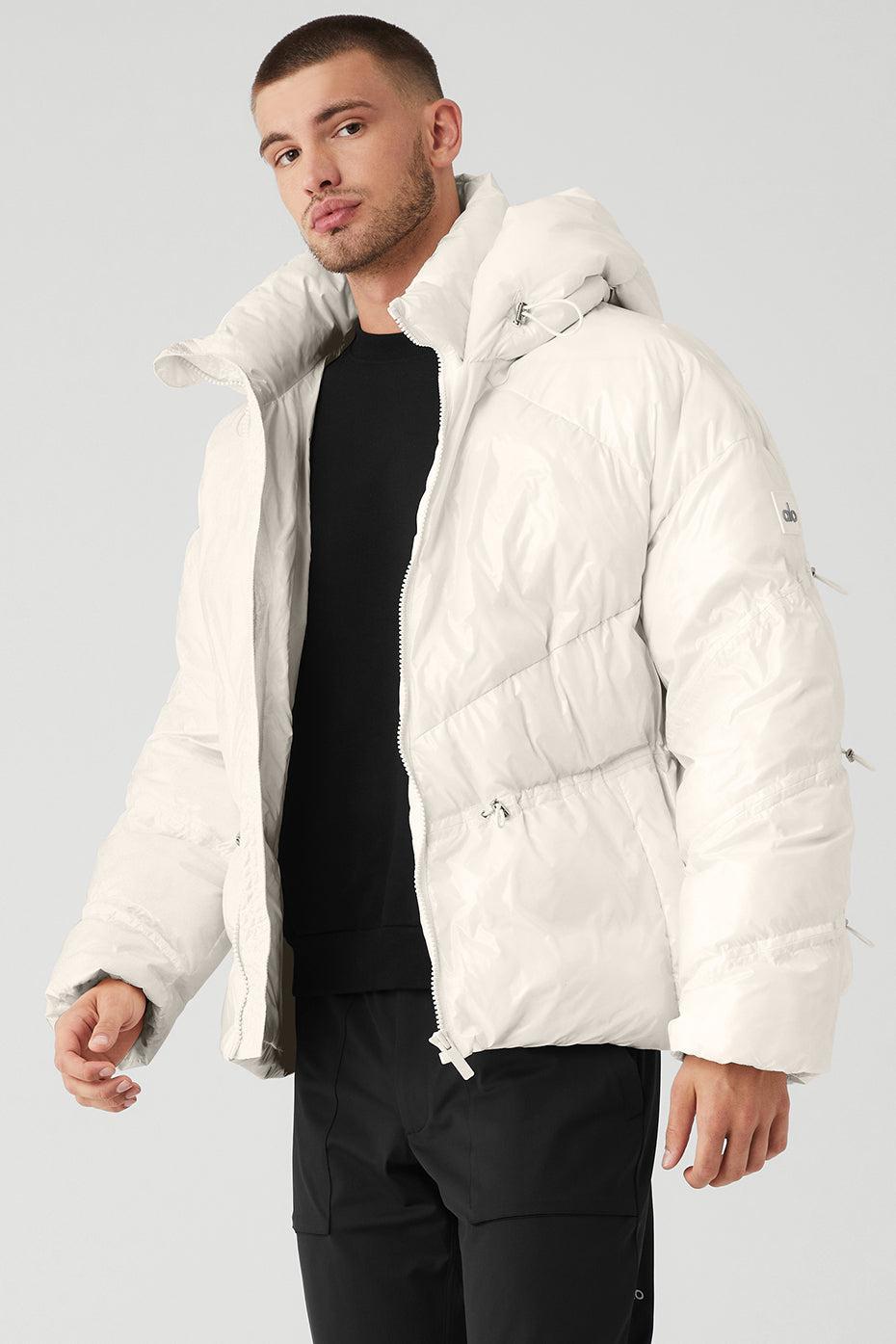 Alo Yoga | Stunner Puffer Jacket White Product Image