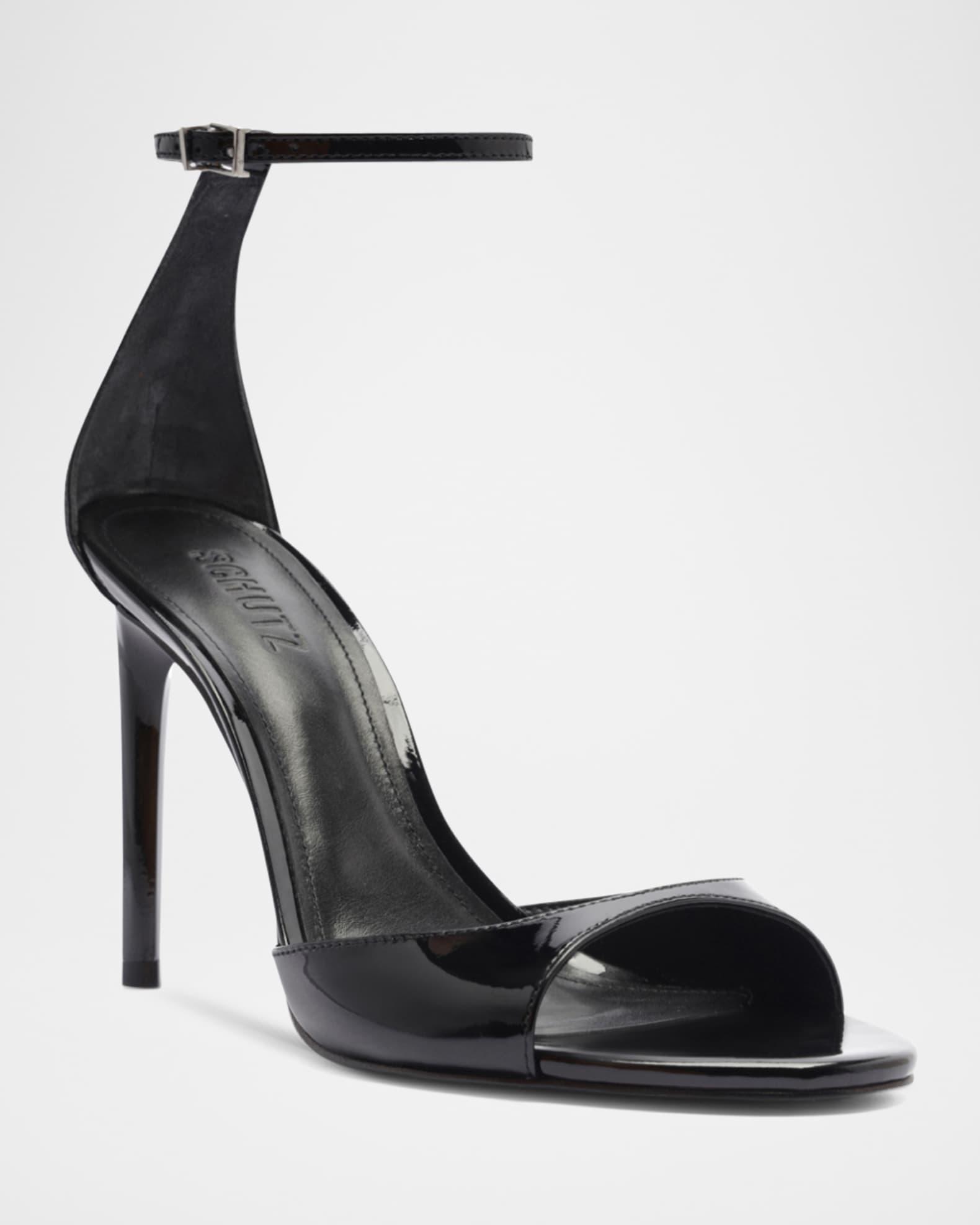 Scarlett Patent Leather Stiletto Sandals Product Image