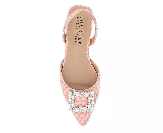 Journee Collection Womens Hannae Wideflat Product Image