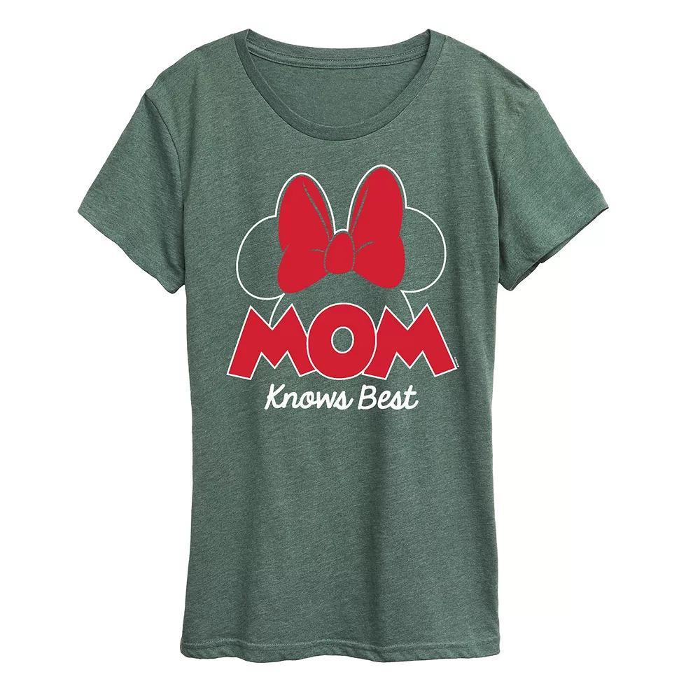 Womens Lucky Script Four Leaf Clover Graphic Tee, Girls Product Image