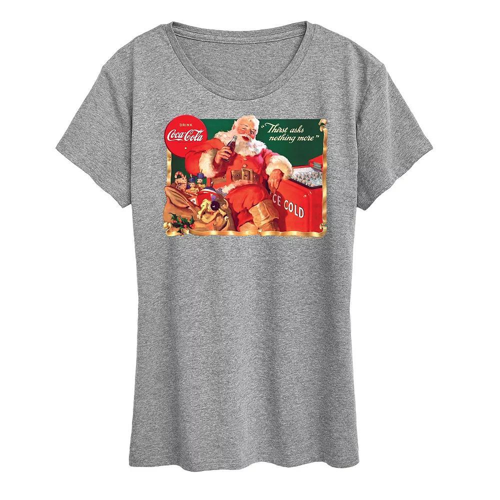 Plus Size Coca Cola Ice Cooler Graphic Tee, Womens Product Image