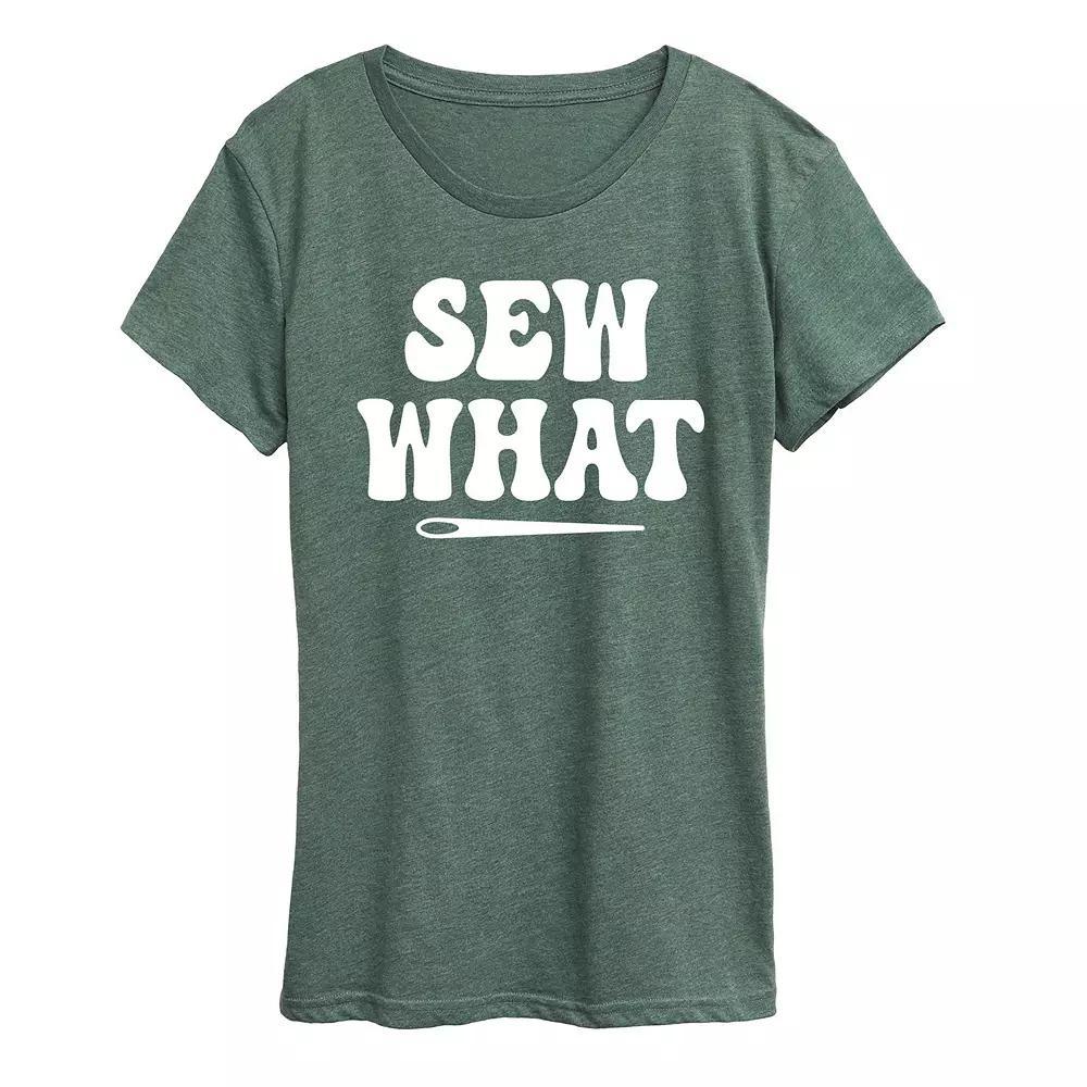 Womens Team Ginger Graphic Tee Grey Green Product Image