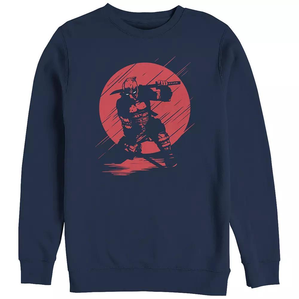 Big & Tall Marvel Deadpool I Love Tacos Graphic Fleece, Men's, Size: 3XL Tall, Black Product Image