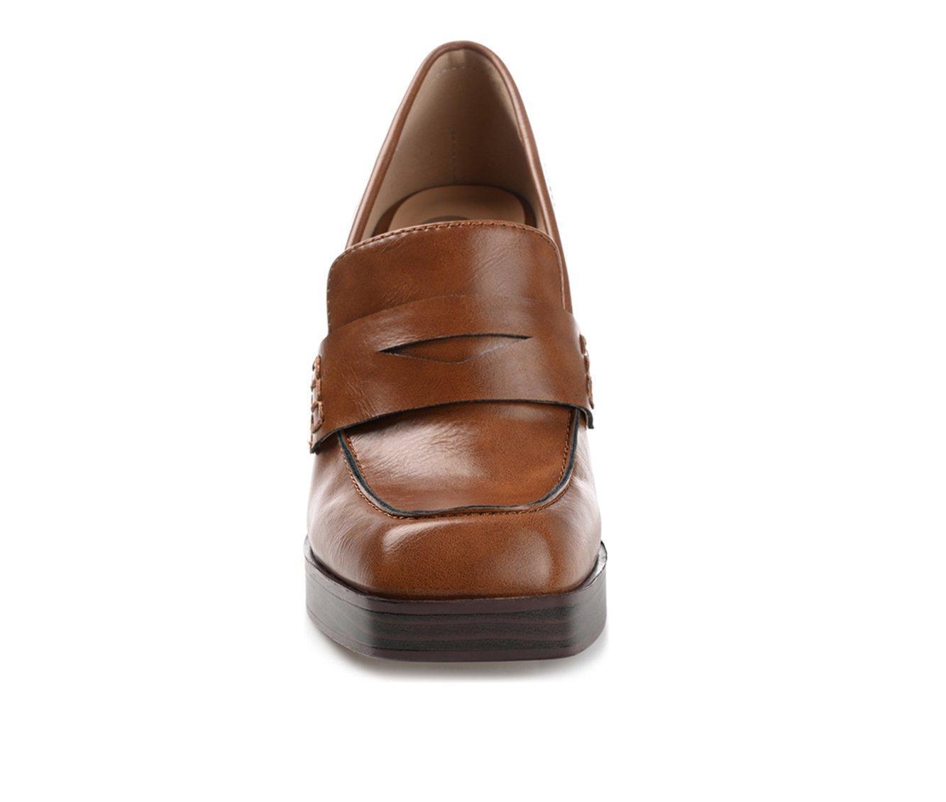 Women's Journee Collection Ezzey Block Heel Platform Loafers Product Image