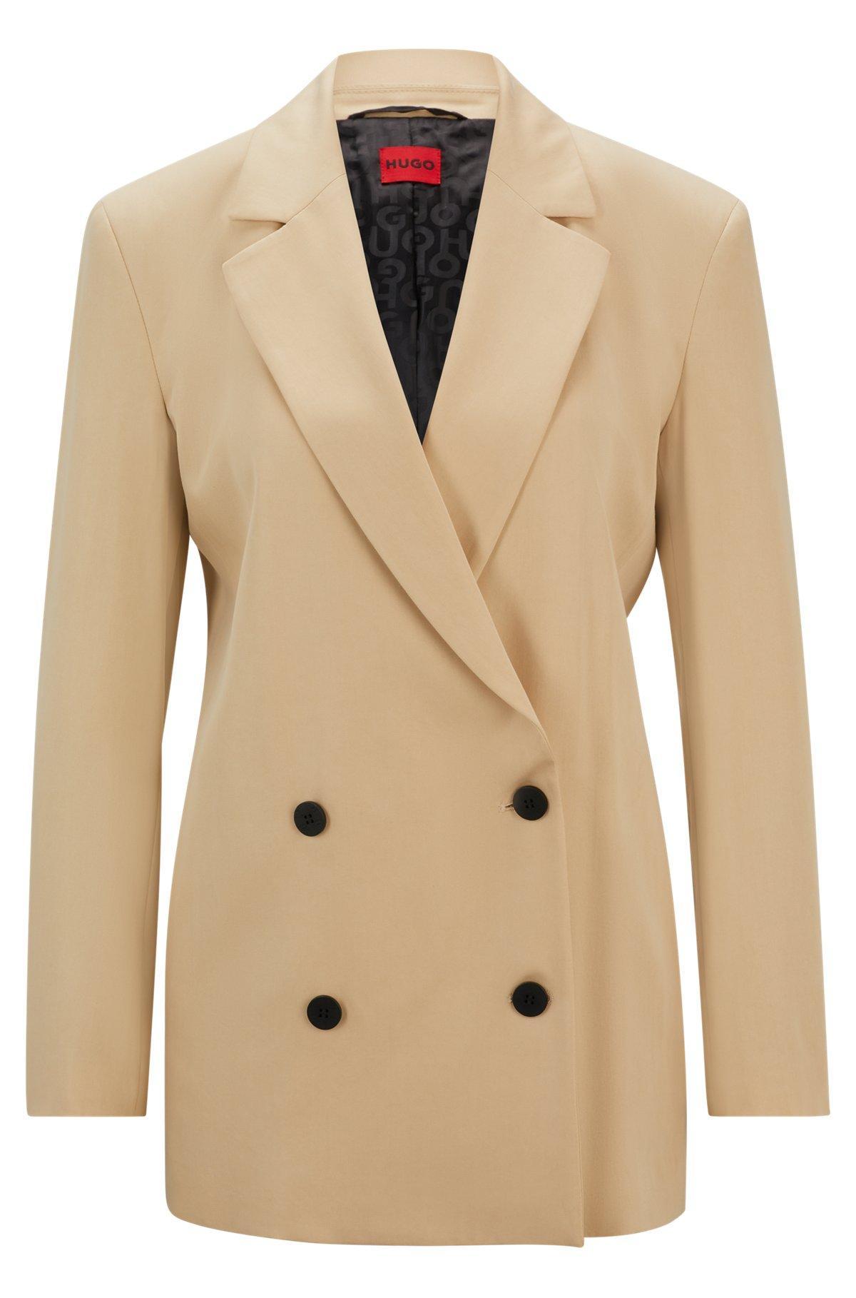Regular-fit jacket with double-breasted closure Product Image