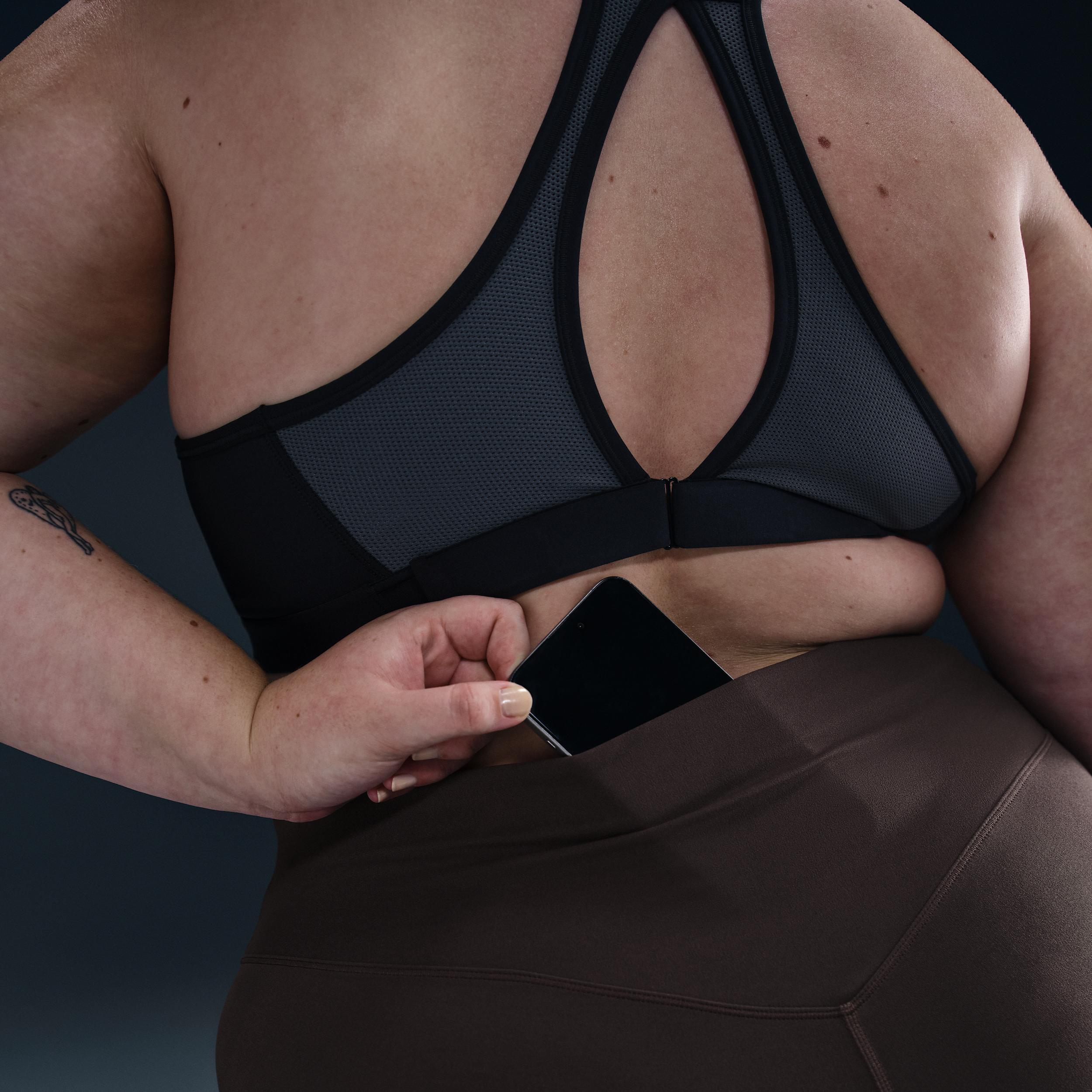 Nike Women's Zenvy Gentle-Support High-Waisted 8" Biker Shorts (Plus Size) Product Image
