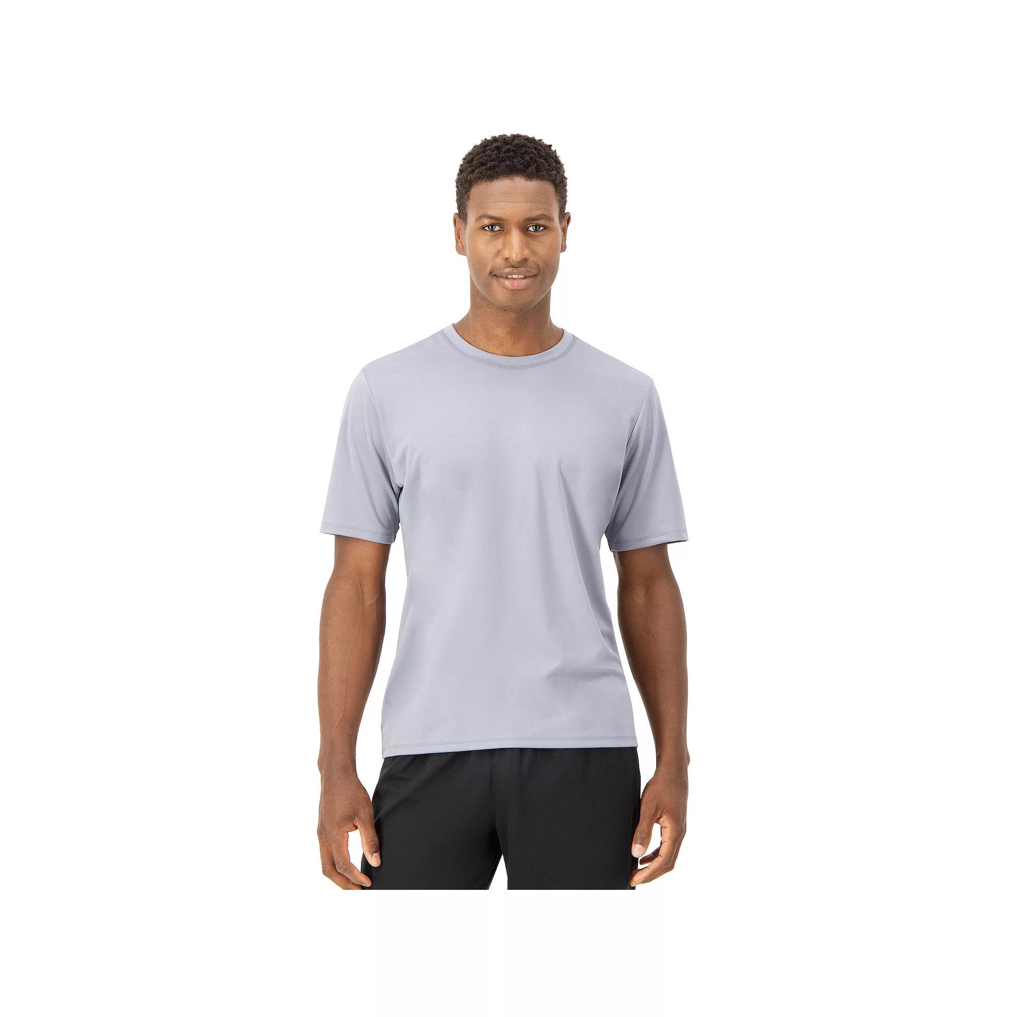 Men's Hanes Moves™ Short Sleeve Performance Tee, Size: XXL, Tubing Grey Product Image