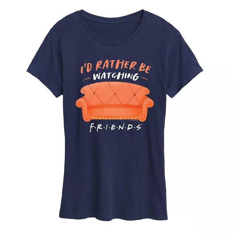 Womens Wicked Shiz University Graphic Tee Blue Product Image