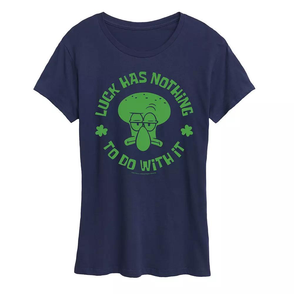 Womens Cherry Coke Heart Cherry Graphic Tee Blue Product Image