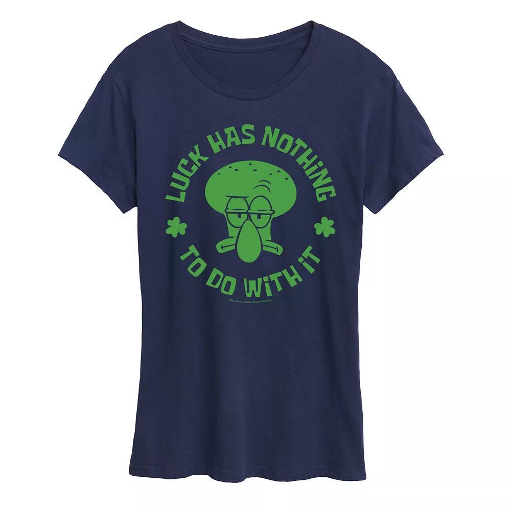 Womens Cherry Coke Heart Cherry Graphic Tee Blue Product Image
