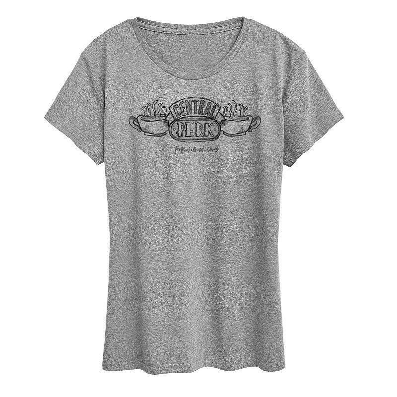 Womens Friends Central Perk Logo Graphic Tee Product Image