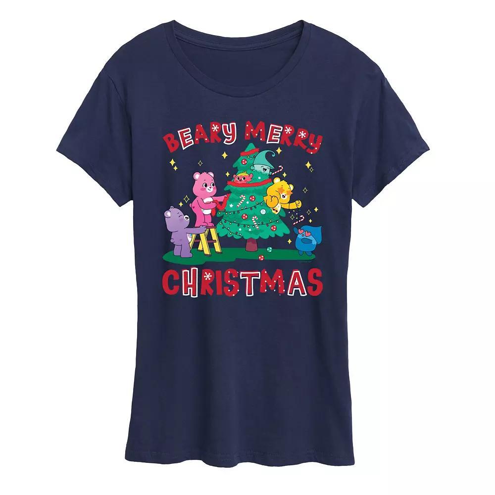 Womens Too Many Tabs Open Graphic Tee, Girls Blue Product Image