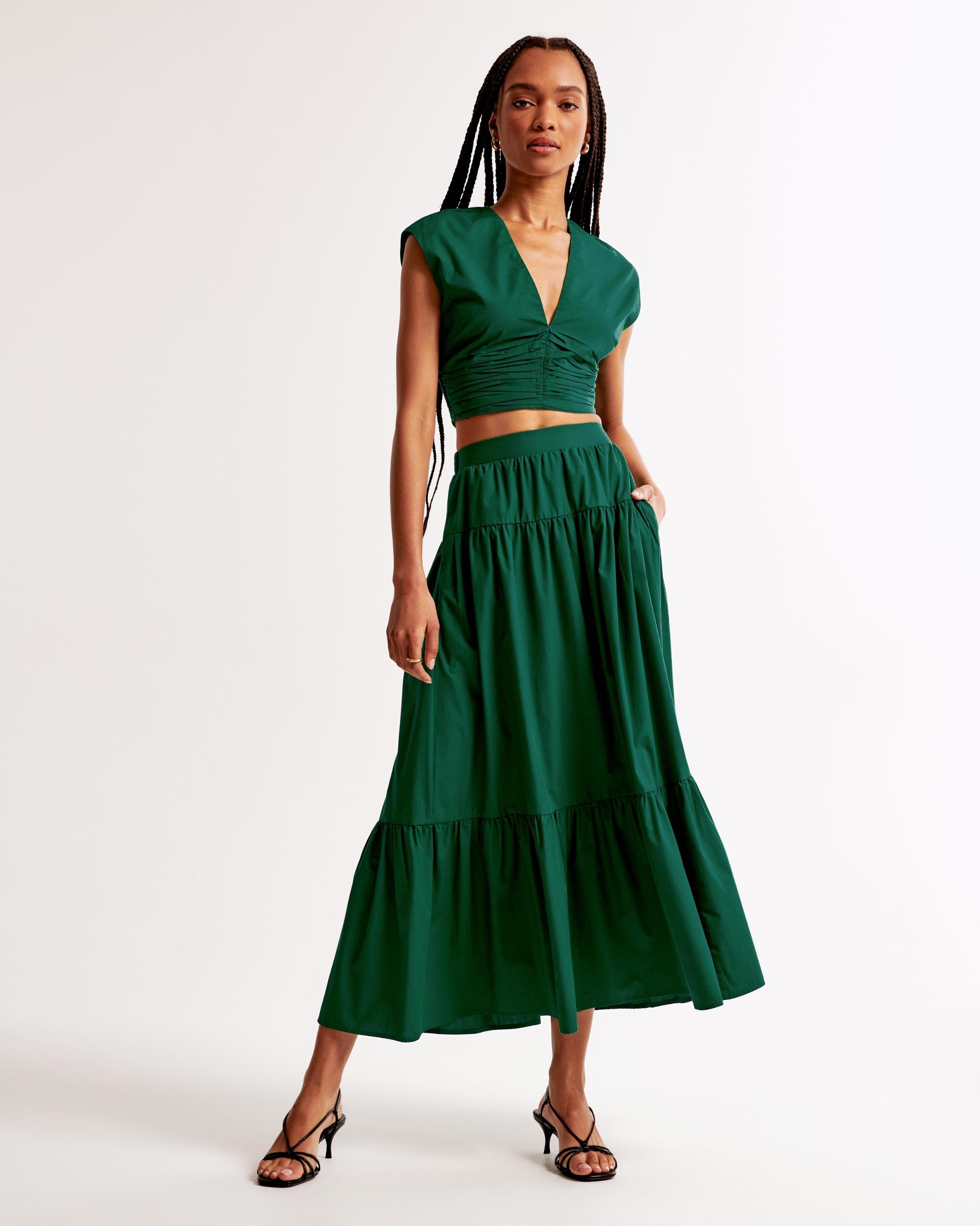 Poplin Plunge Set Top Product Image