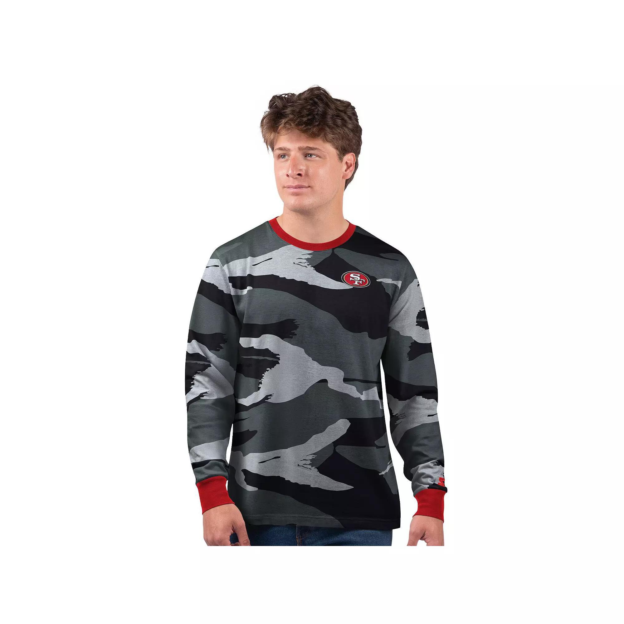 Mens Starter Gray Baltimore Ravens Thursday Night Gridiron Long Sleeve T-Shirt Product Image