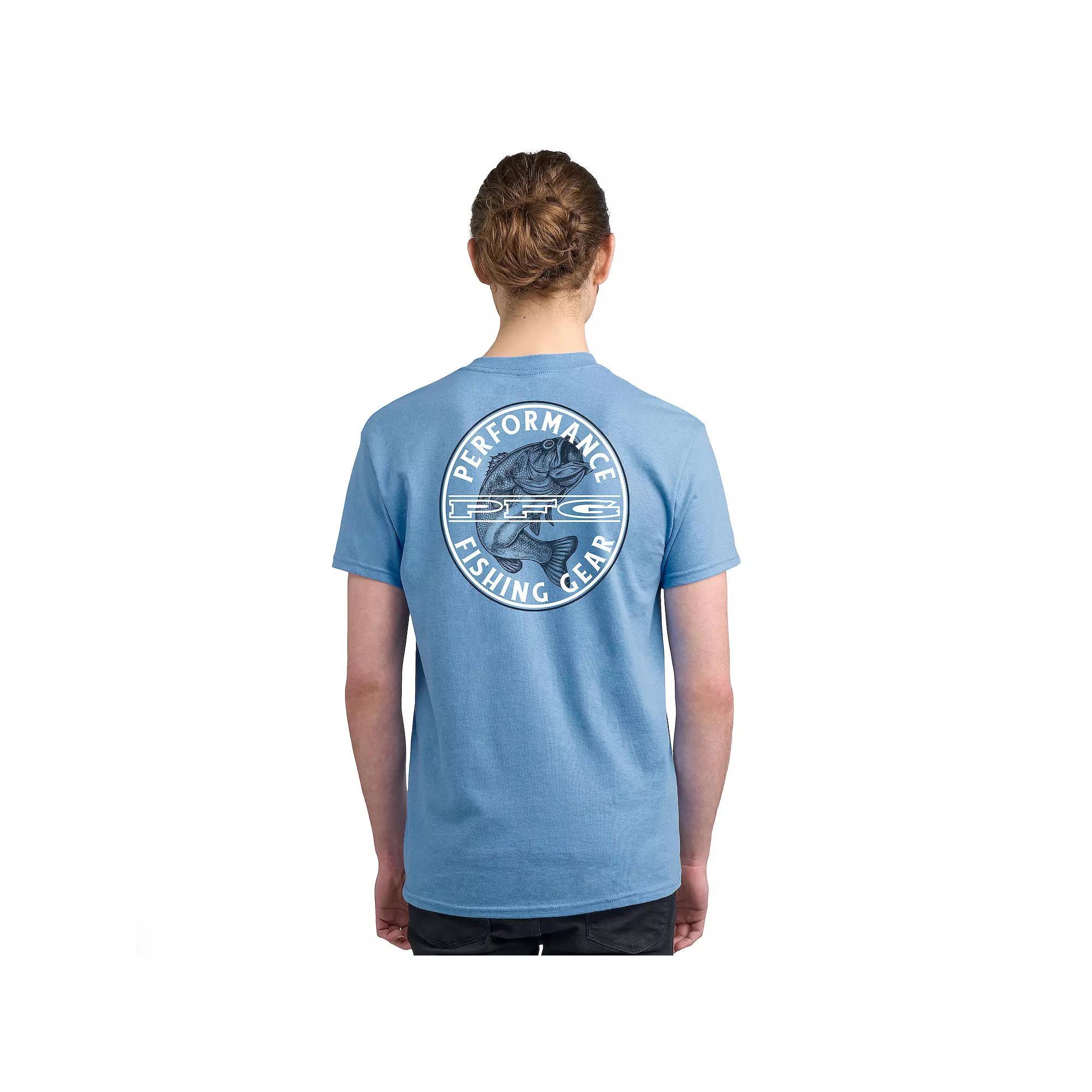 Mens Columbia PFG Performance Fishing Gear Short Sleeve Graphic Tee Product Image