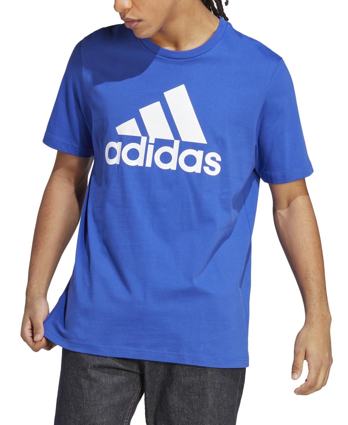 Mens adidas Classic Badge of Sport Tee Better Red Product Image