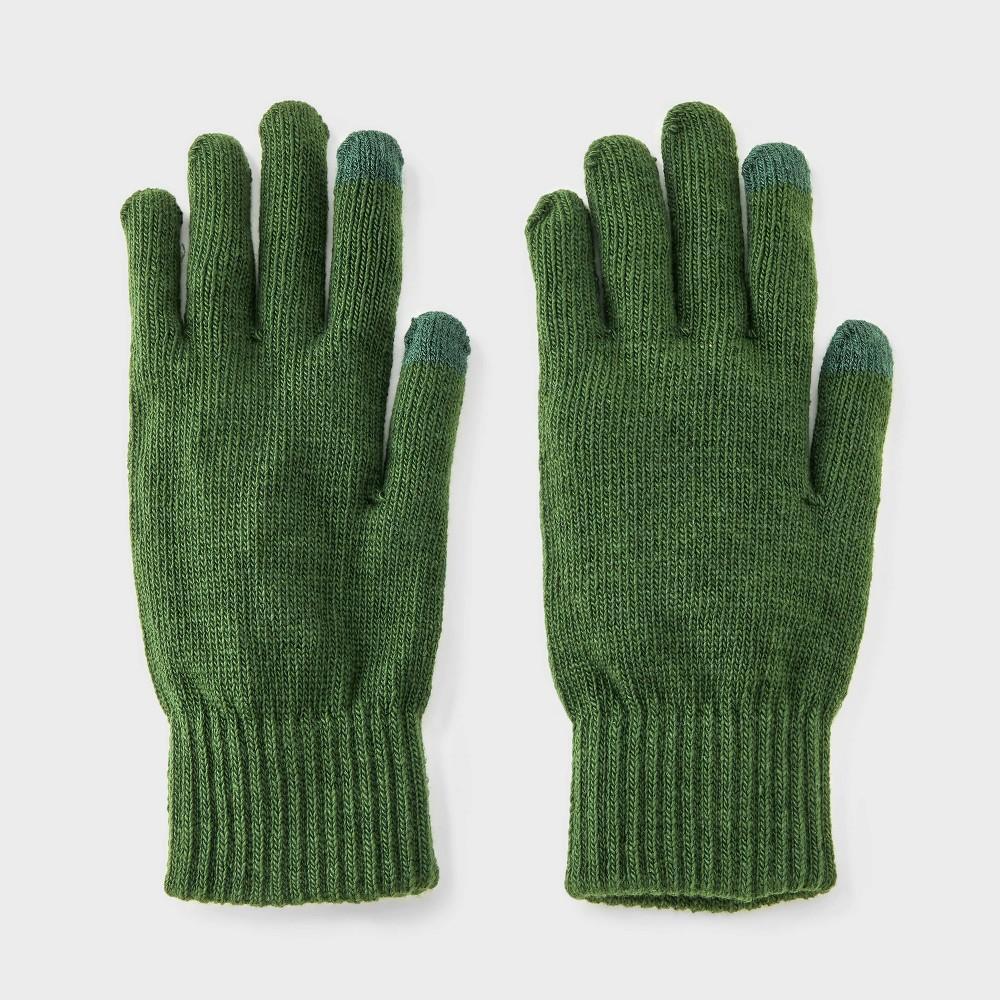 Men's Knit Tech Touch Gloves - Goodfellow & Co™ One Size Fits Most Product Image