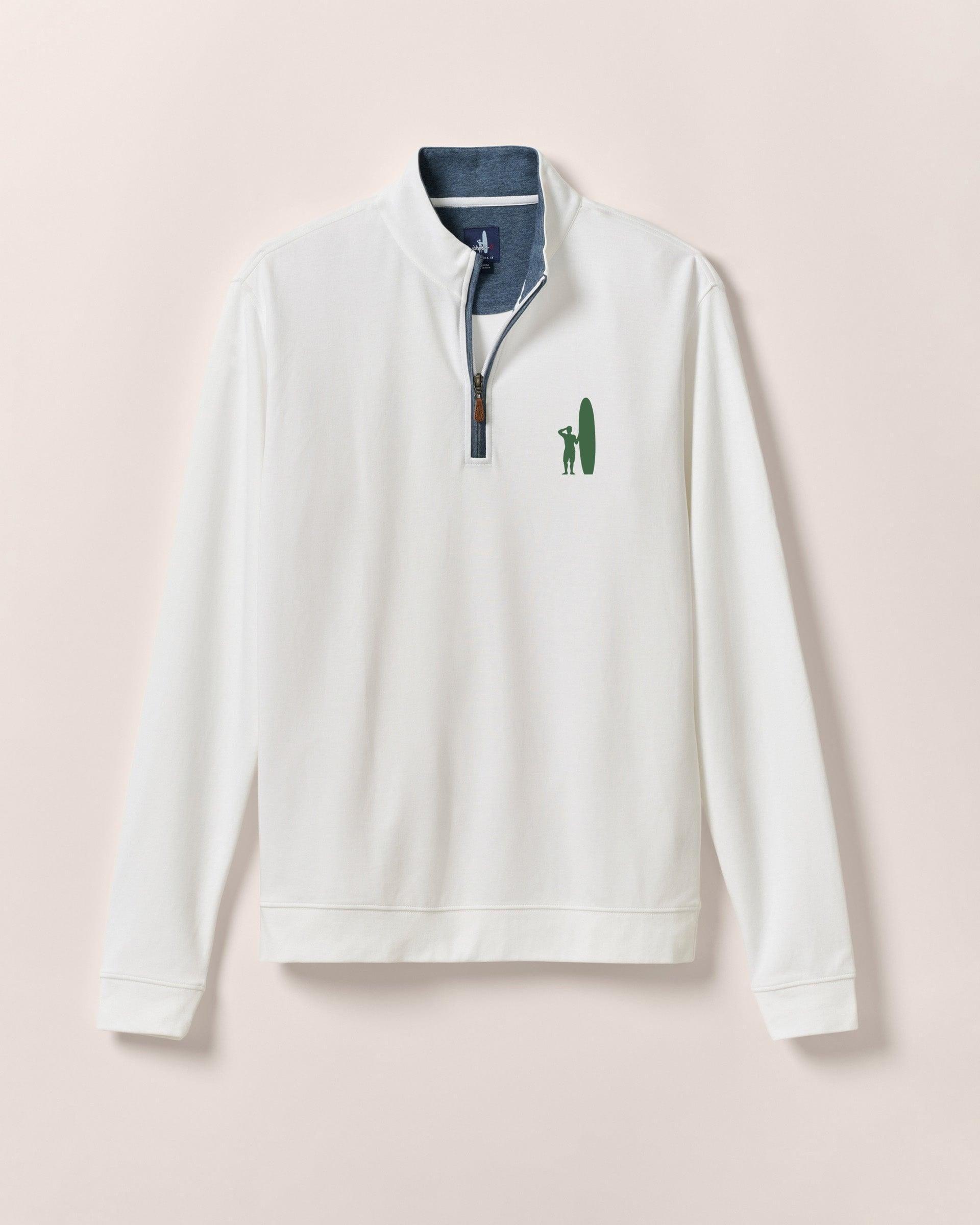 Custom Surfer Logo Sully 1/4 Zip Pullover Male Product Image