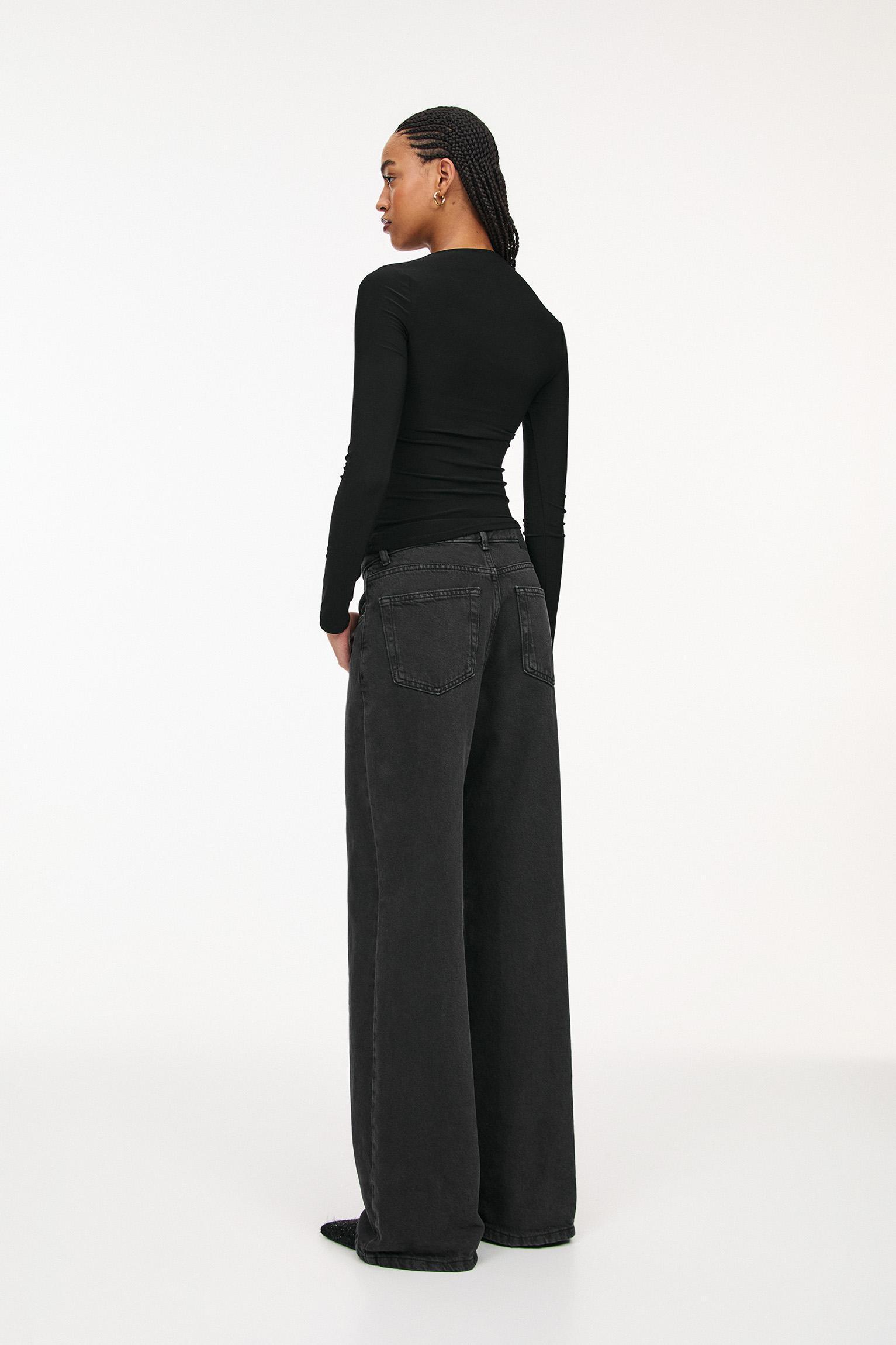 Crossover neckline top Product Image