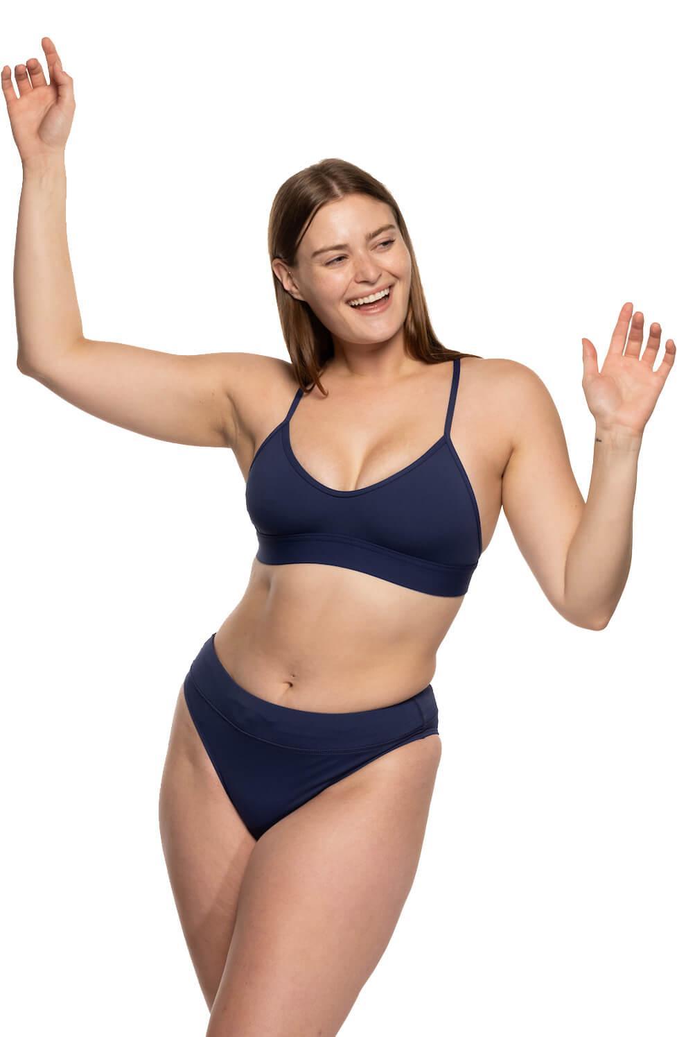 Zoe Bikini Bottom - Blueberry Female Product Image