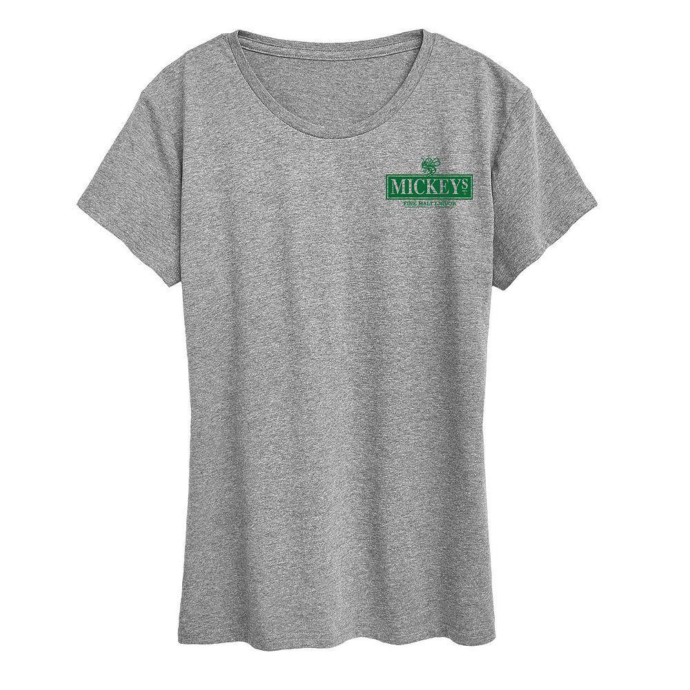 Womens Hamms Rounded Logo Graphic Tee Grey Gray Product Image