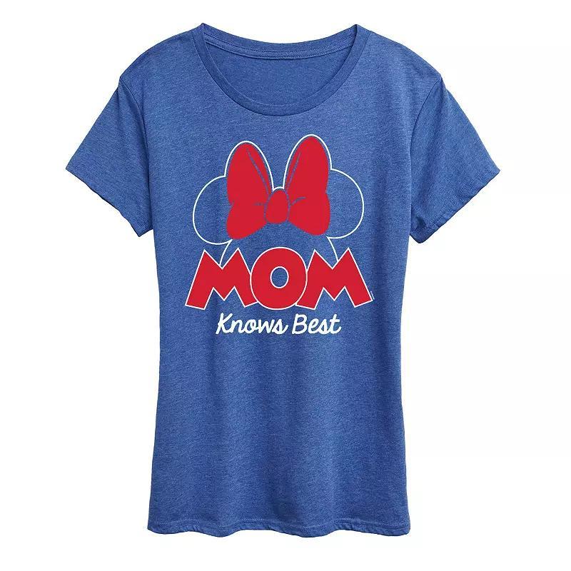 Women's Blessed Mimi Graphic Tee, Size: Small, Grey Royal Blue Product Image