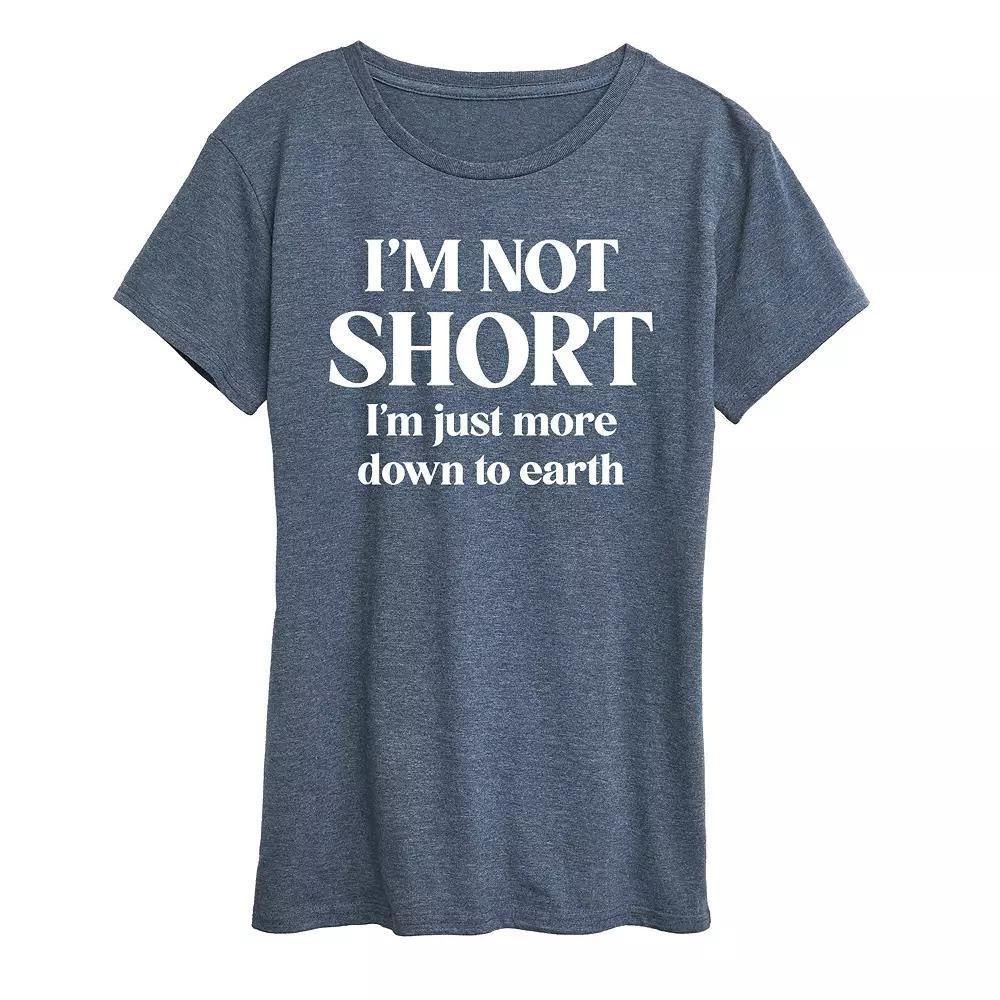 Women's Peanuts Christmas Singing Graphic Tee, Size: XXL, Grey Blue Product Image