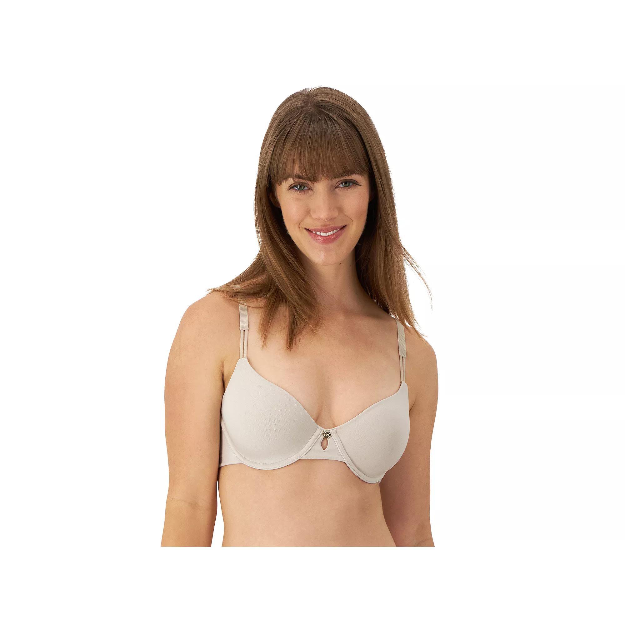 Maidenform Everyday Luxe Underwire T-Shirt Bra with Convertible Straps DM2402, Women's, Size: 38 C, Beige Bisque Product Image