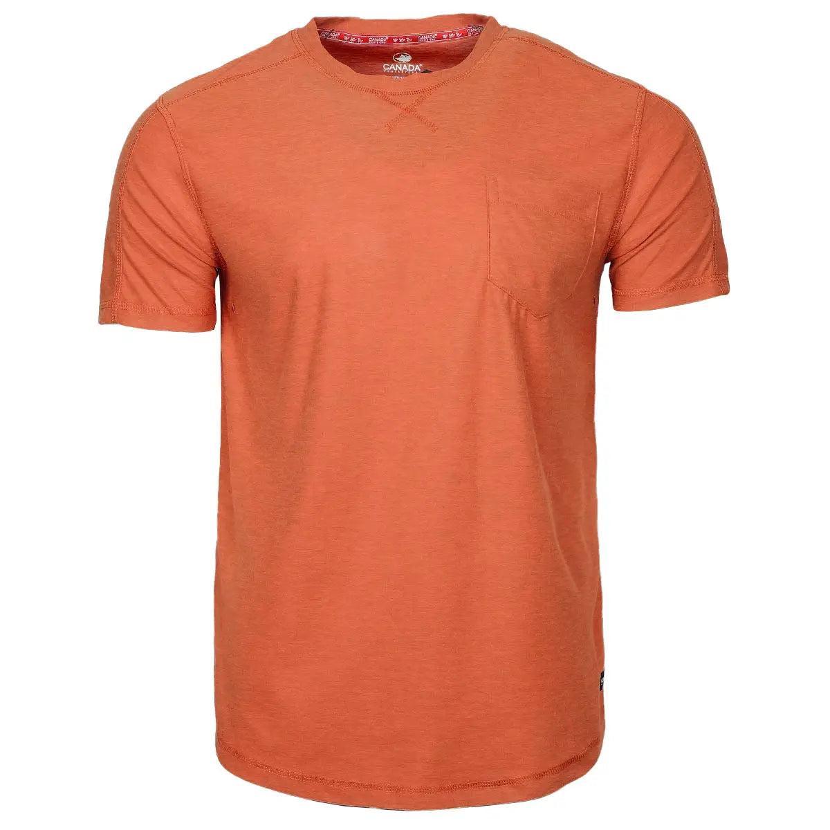 Canada Weather Gear Men's Supreme Soft Two Tone Crew Male Product Image